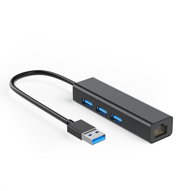 USB3.0转千兆网卡+USB3.0HUB （S91系列）