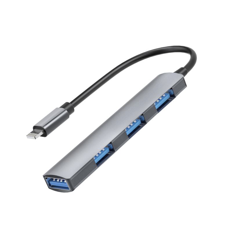 4合1  Lightning TO HUB (3.0USB+2.0USB*3)（K23-L系列）